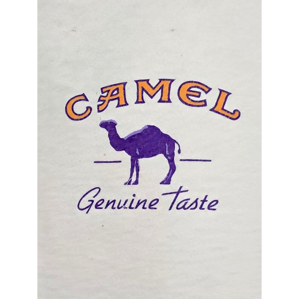 Single Stitch Joe Camel Tank Top Adult XL Mens Womens Unisex Tobacciana 90s Vtg - Picture 2 of 7